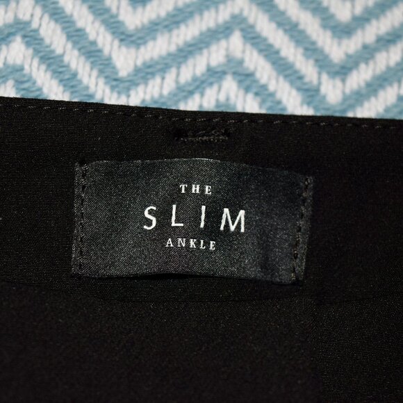White House Black Market Black The Slim Ankle Pant 4 NWT - Picture 7 of 15